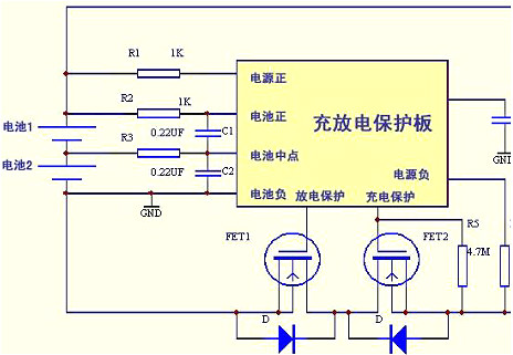鋰電池充放電電路-鋰電池過充、過放電的影響及控制方法-KIA MOS管