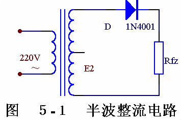電子電路圖，整流二極管的作用,整流電路