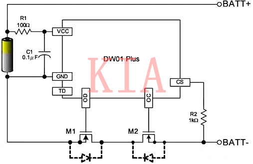 超詳細(xì)|鋰電池過(guò)充電、過(guò)放、短路保護(hù)電路-KIA MOS管