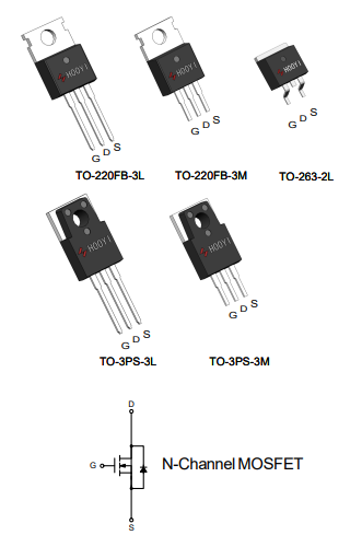 hy3210場效應管參數(shù),KNX2810A