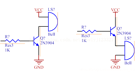 pnp,npn,開(kāi)關(guān)電路