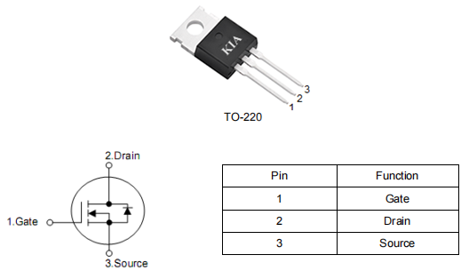 70a250v場效應管,KCP3525A